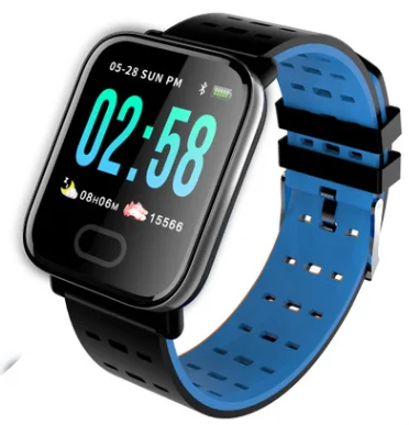 2020 Newest Smart watch A6 Support Heart Rate Monitor Blood Pressure Smart Bracelet Watch For IOS Android phones