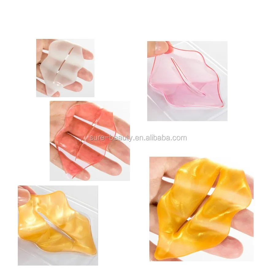 Private Label Skin Care Mask Hydrogel Lip Collagen Mask Gel Lip Mask