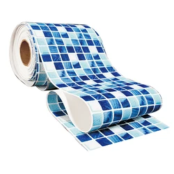 Tarpaulin pvc swimming pool liner beed Anti UV Mildew Resistant waterproof membrane liner roll Vinyl Liners for pools