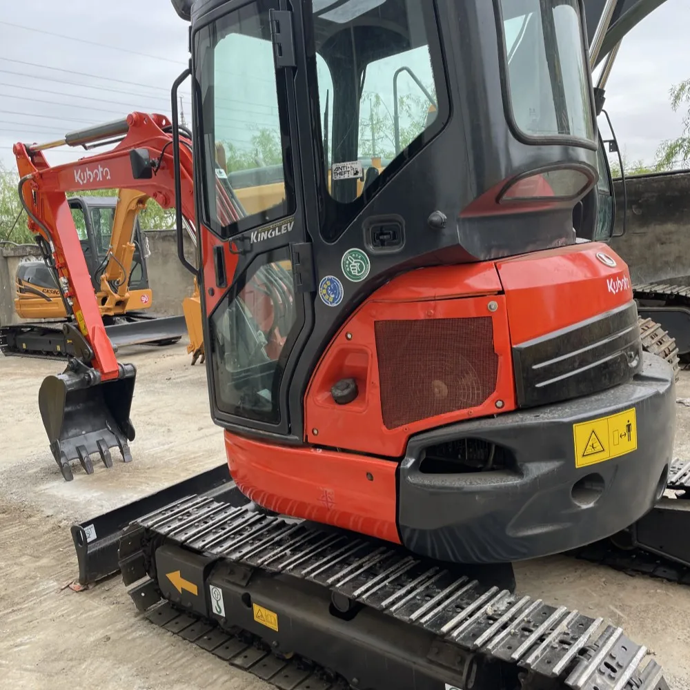 Используется Оригинальный мини-экскаватор KUBOTA U35 гусеничный экскаватор 3 5 тонны импортированный из Японии для продажи в хорошем состоянии