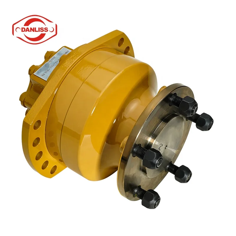 Poclain HMSE-02-0-121-R02-1101-T2 Travel Wheel Motor Spare Parts Replace Poclain Hydraulic Piston Motor