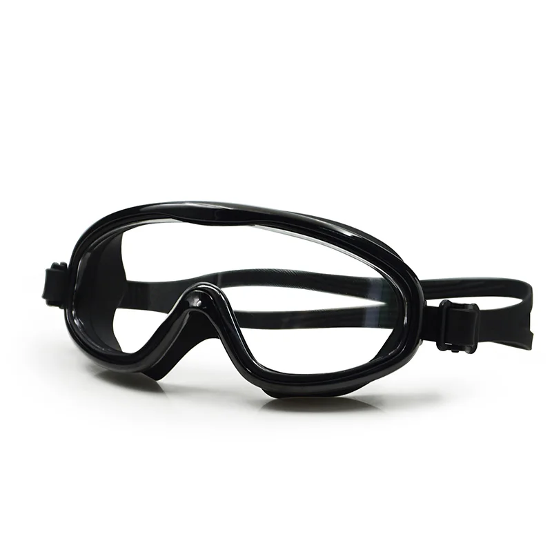 Wide Vision Adult Swim Glasses UV Protection Anti Fog No Leaking Silicone Swimming Goggles
