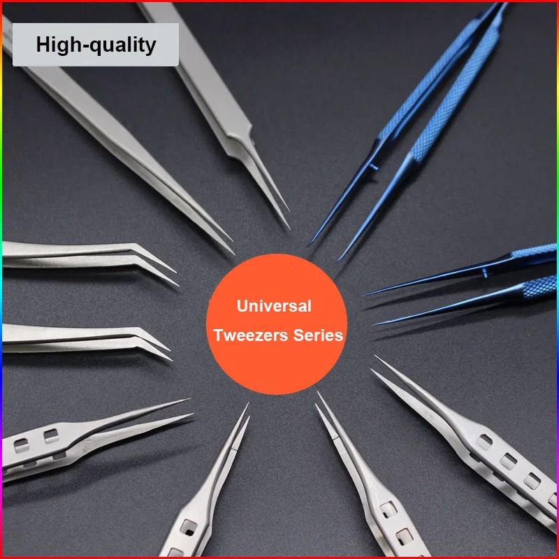 Titanium Alloy/Stainless Steel Jump Wire Tweezers For Mobile Phone Laptop Watch  BGA Soldering Service Repair Tools