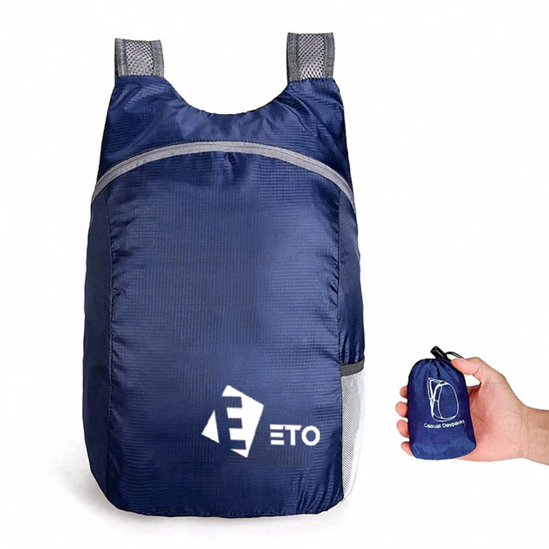 Hot Selling Portable Foldable Polyester Outdoor Bicycle Backpack For Camping Hiking Sports