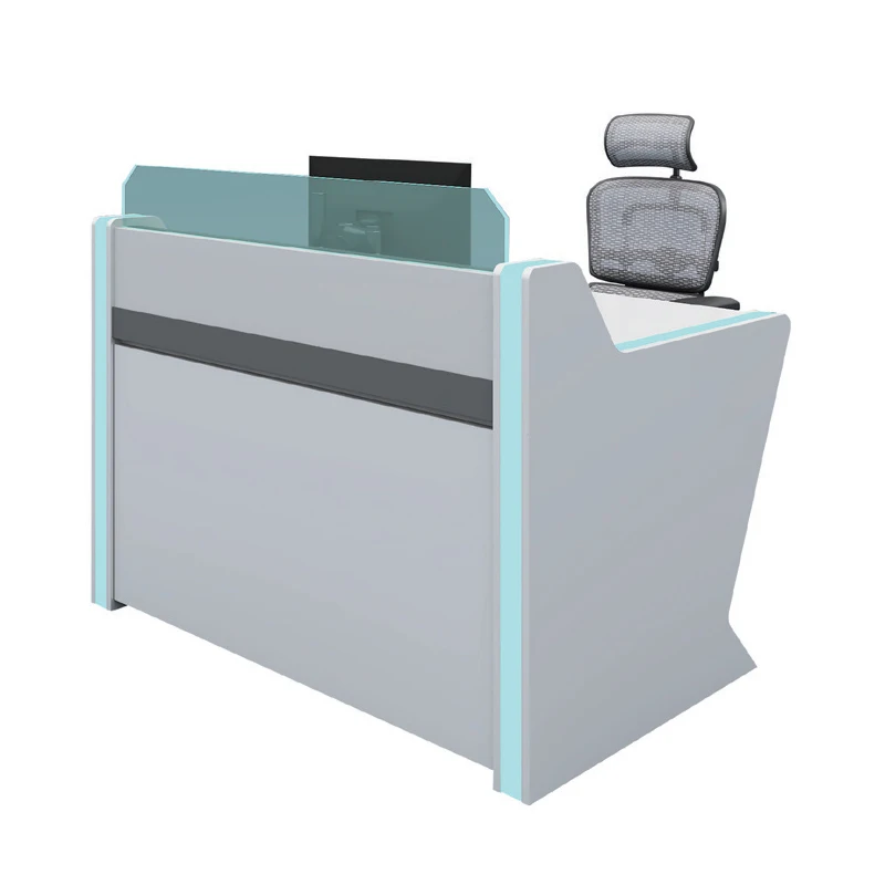 High-End LED Security Command Center Monitor Console Desk Customized Control Room Furniture for Office Use Staff Workstation