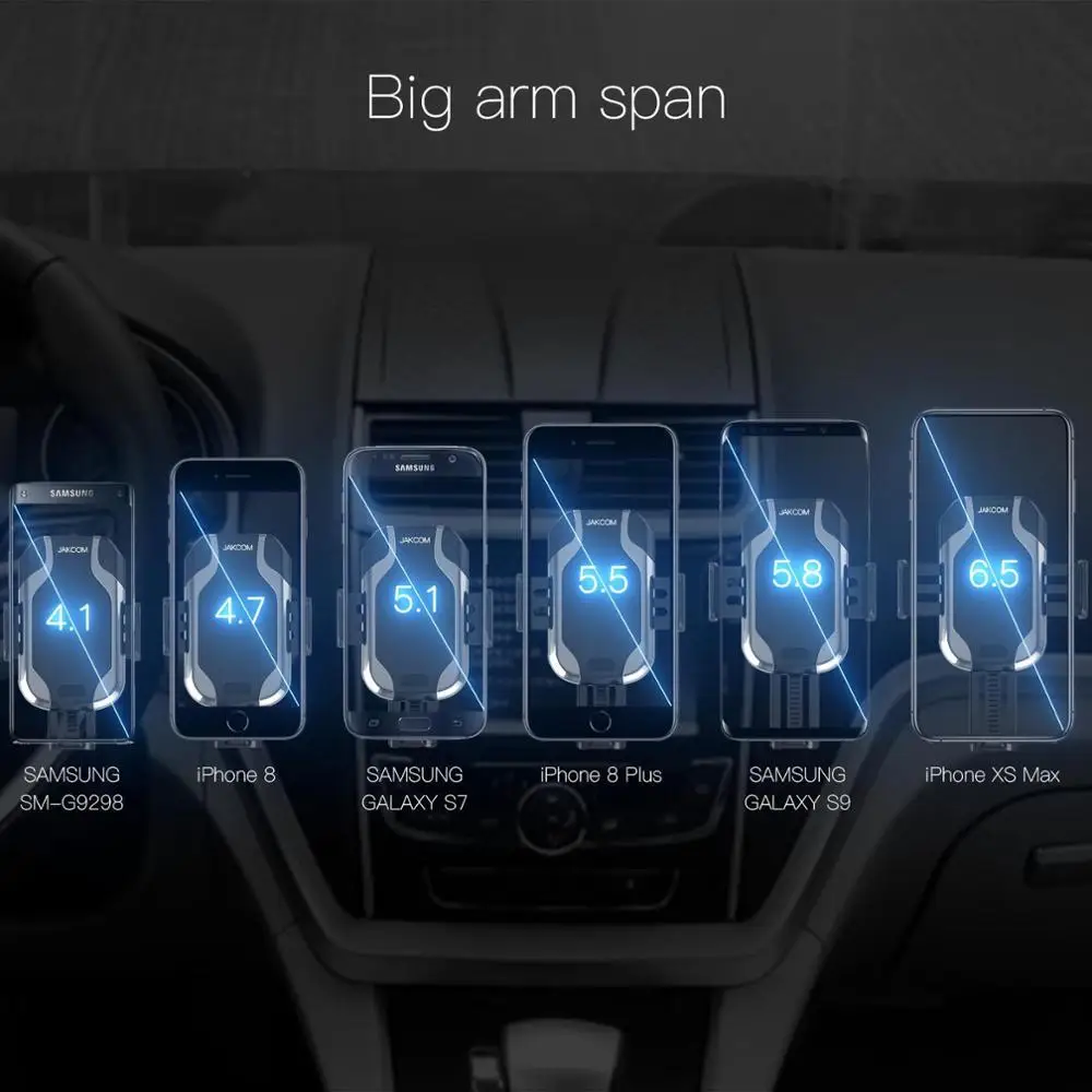 JAKCOM CH2 Smart Wireless Car Charger Holder New Product of Other Consumer Electronics like a9 gps beidou b3 rda atomizador