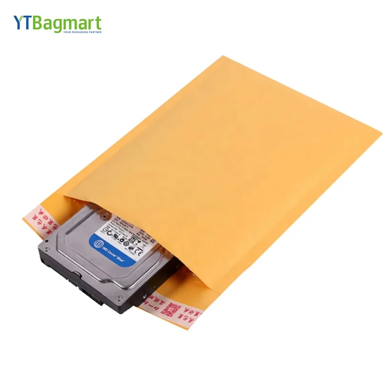
Factory Quality Air Padded Envelope Bubble Mailing Bag Custom Poly Kraft Bubble Mailer 