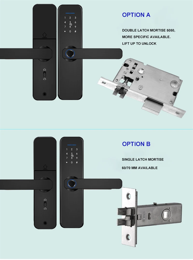 Best Selling Dor Sliding  Parking Face Xiaomi Smart Glass Door Lock