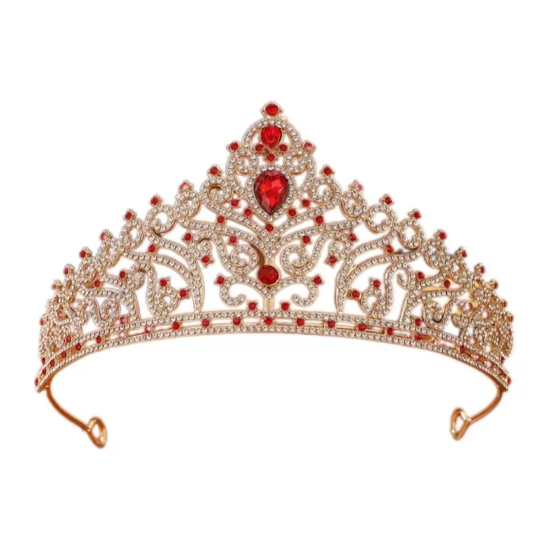 Wholesale Alloy Tiara Beauty Head Flower Pageant Crown For Queen