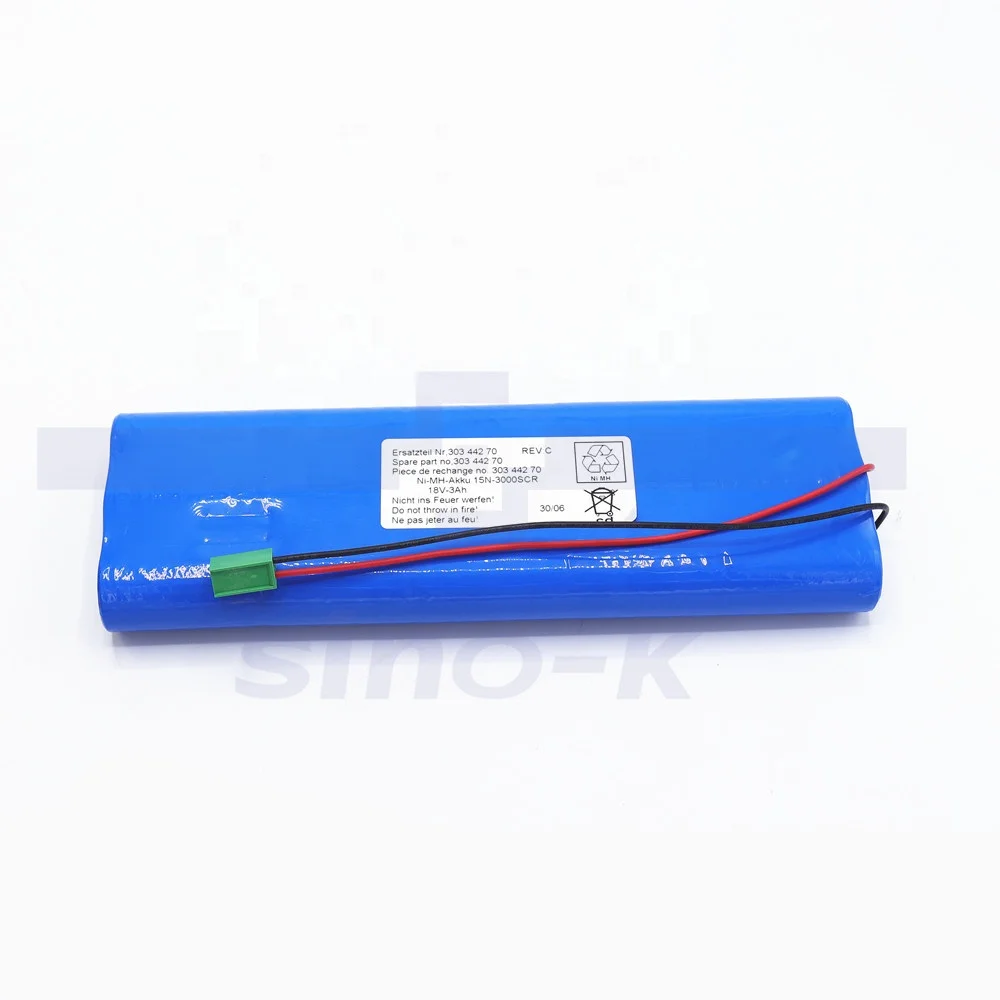 GE MAC 1000/1100/1200 compatible Medical Battery 1.8V 2Ah