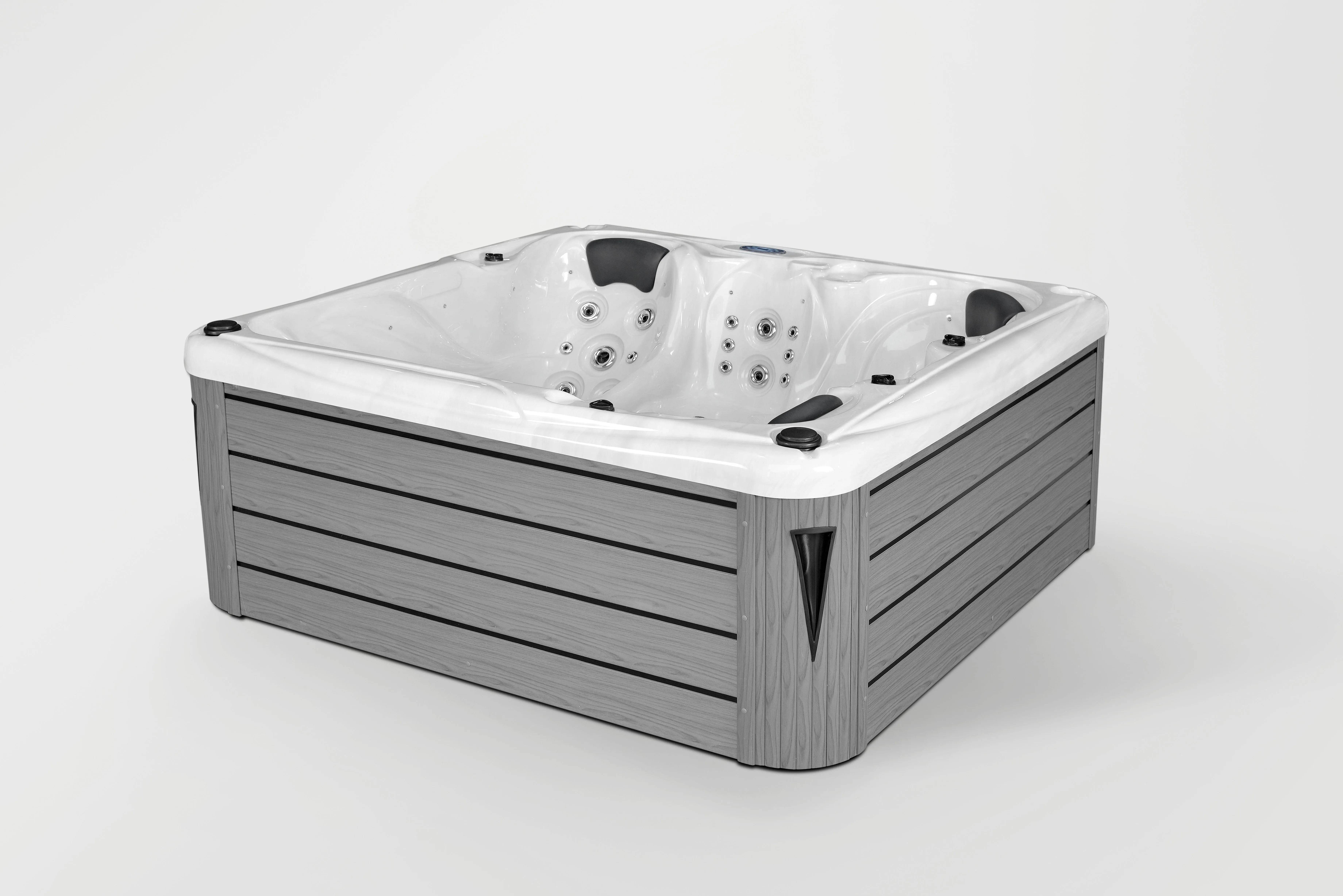 Hot tub balboa blue color jacuzzis hot tube garden hot tub wood spa bathtub with bathtub ladder for hotel