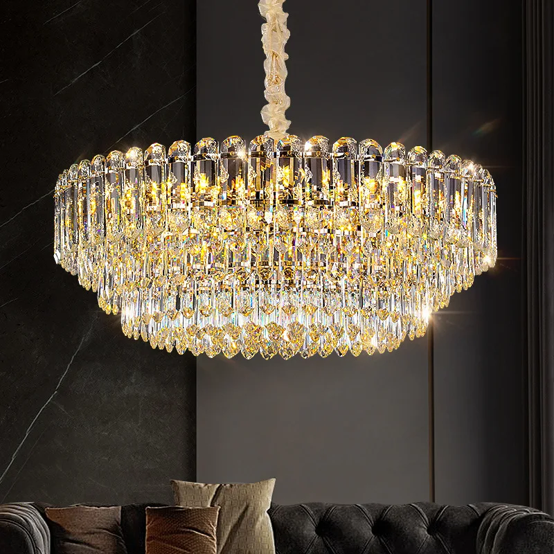 2023  Simplicity Nordic Indoor Living Room Home  E27 Decoration Led Luxury Large Modern Chandelier Lamp Pendant For Dining Room