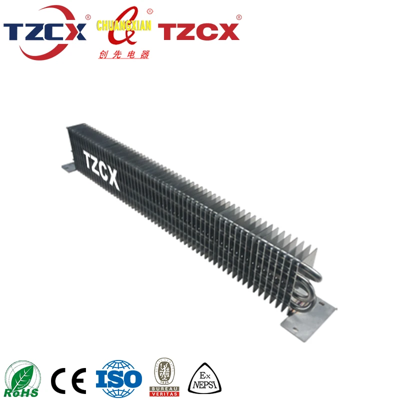 The popular TZCX brand stainless steel electric finned air heater heating element for dryer/baker/oven