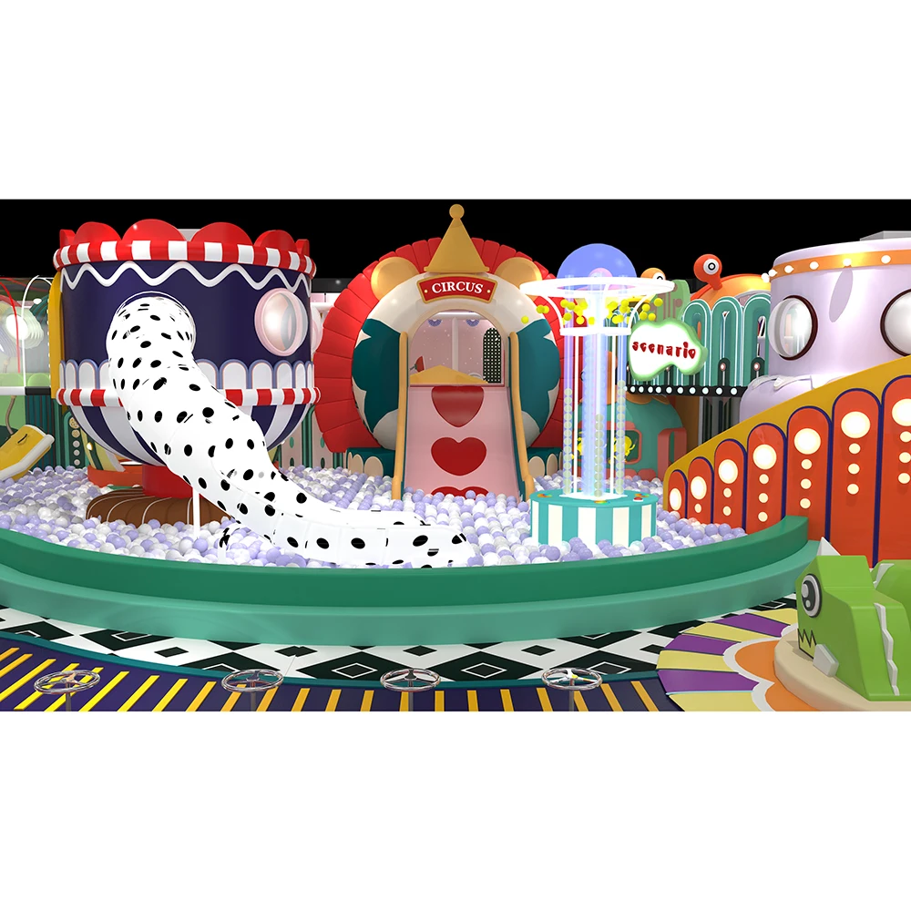 Factory Sale Indoor Game Play Area Jungle Theme Kids Indoor Playground Large For 2023