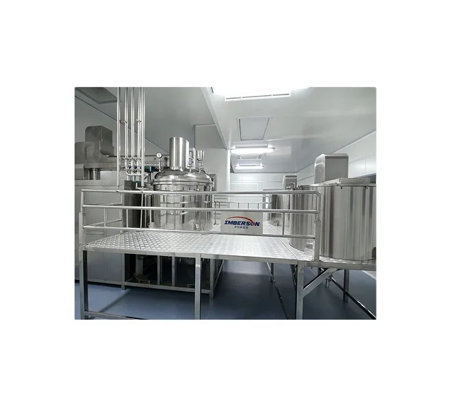 IMBERSON IME-E700L high quality ce certificate cosmetic emulsification blender industrial toothpaste making machine emulsifier