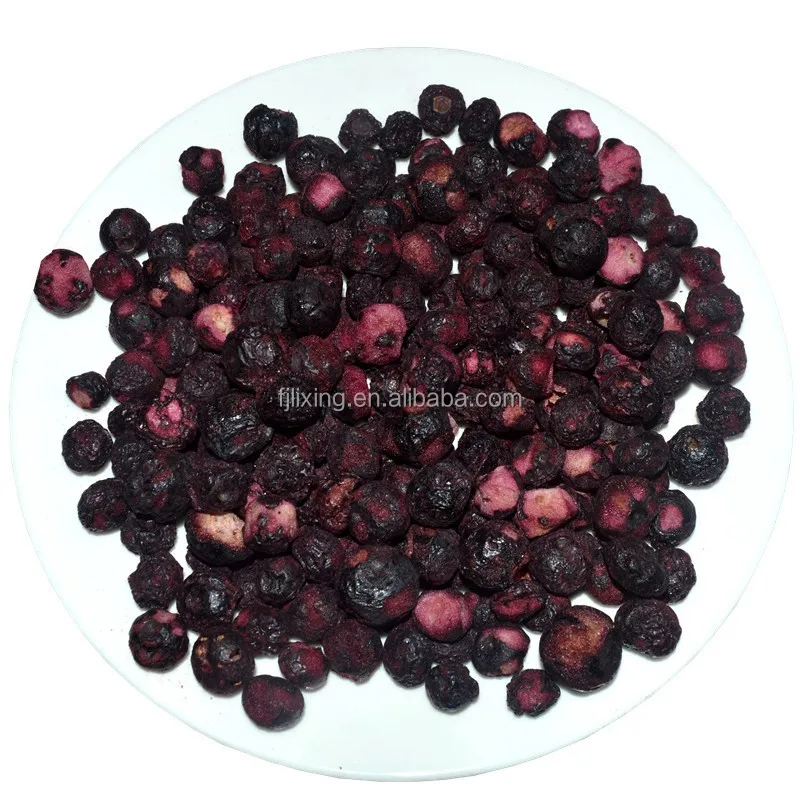 Household High Quality Customized Freeze Dried Blueberry Cube OEM Accept Source factory Explosive Models Freeze Dried Blueberry