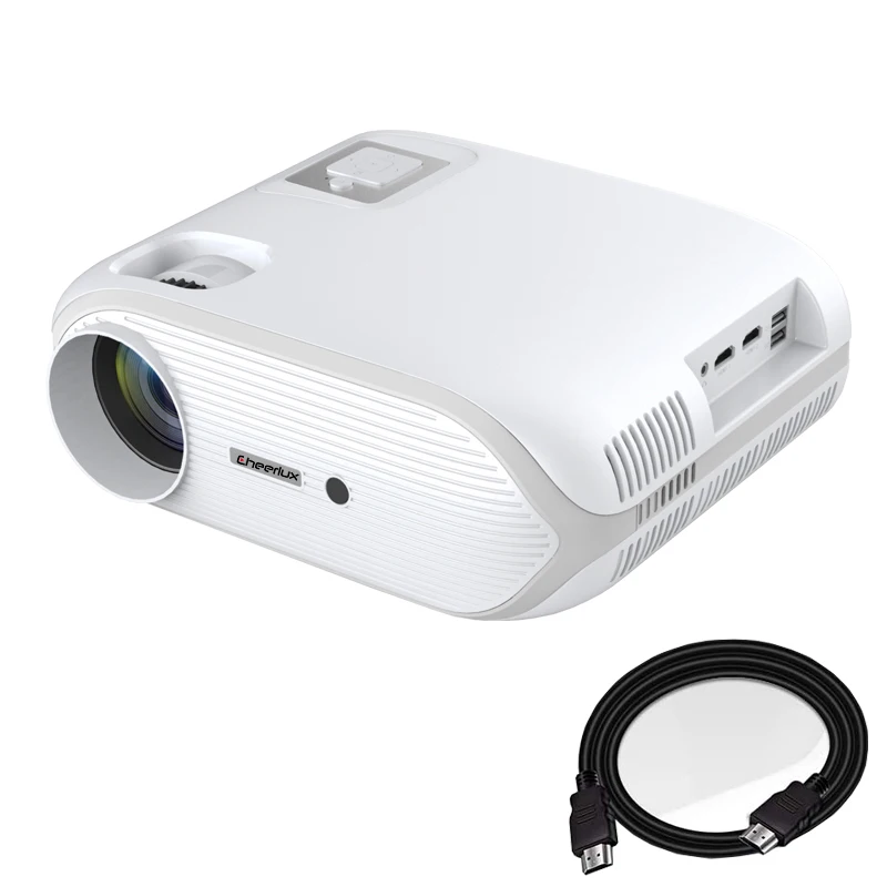 Factory Wholesale Native 1080P Phone Projetor HD LED LCD Home Theater Screen Mirroring Projector