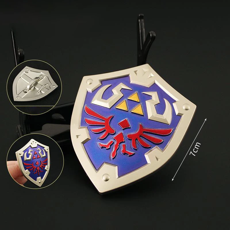 Legend of Zelda Game Peripheral Figure Metal Weapon Model Keychain Boomerang Katanas Knife Cosplay Christmas Toys