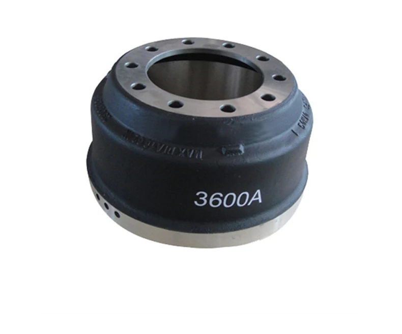 High Quality 3600A 3600AX Tambor del freno Rear Axle Break Drum Heavy Duty Truck Semi Trailer Brake Drums for Volvo