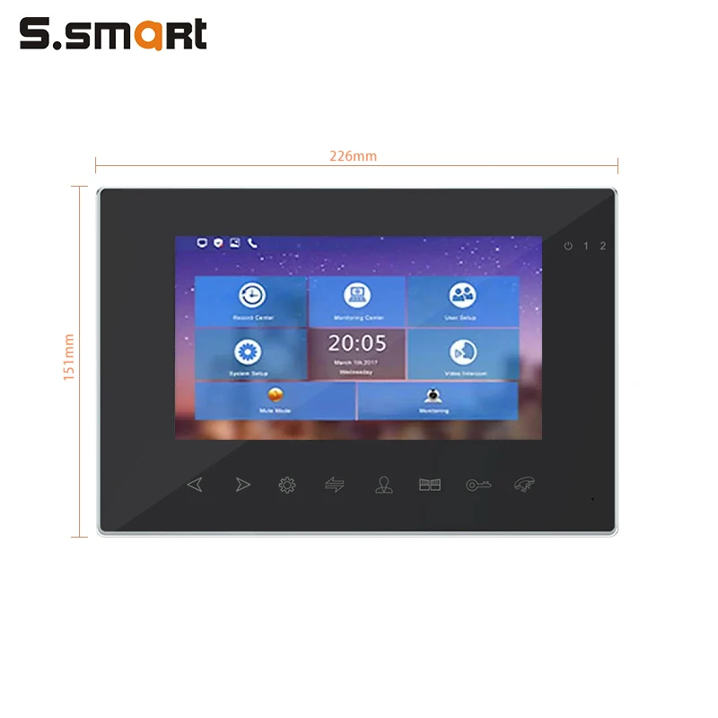 
Plastic Housing Waterproof Smart Door Bell Visual Doorbell 