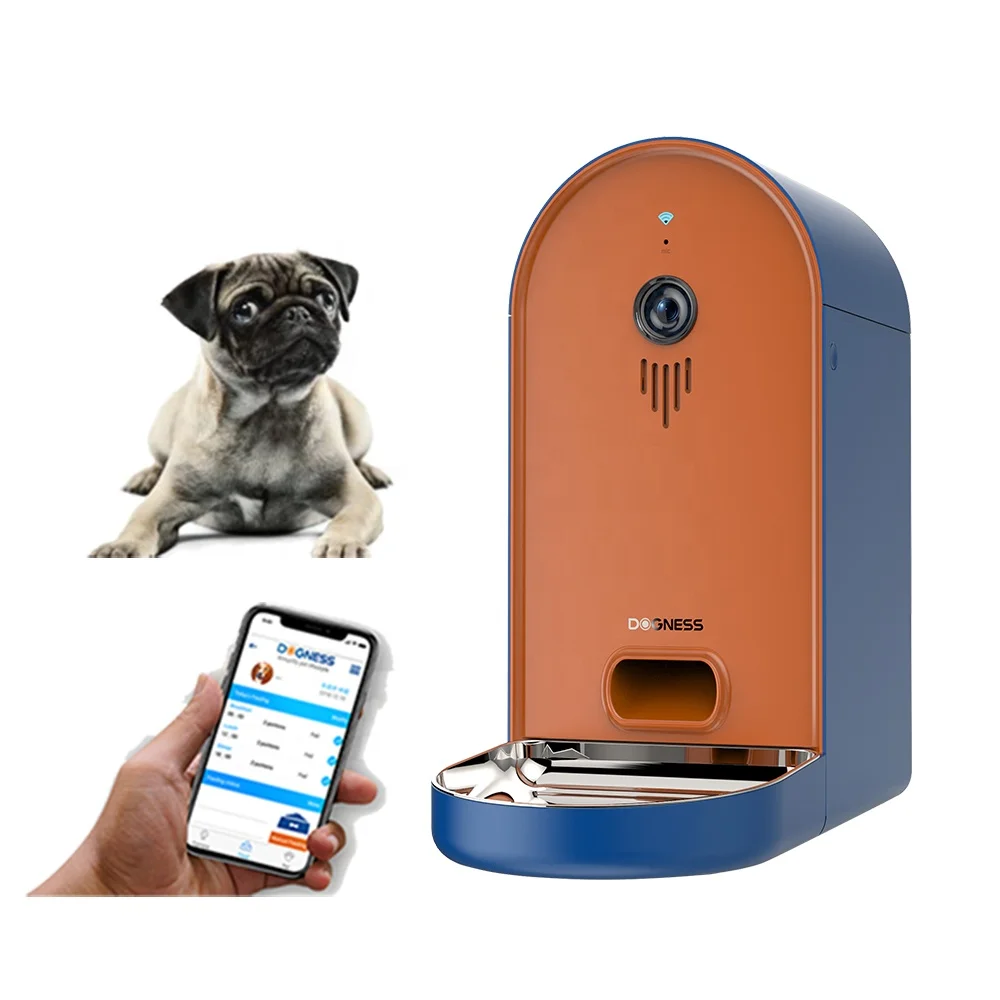 Dogness на заказ пульт дистанционного управления автоматическая кормушка для питомца собаки wifi