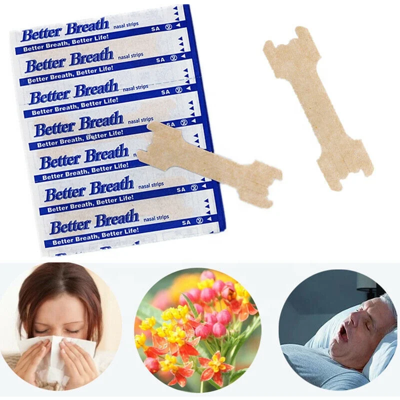 
Wholesale CE OEM Free Sample Better Breath Nasal Strips, Better Breathe Nasal Strips for Stop Snoring (2 sizes, Manufacture) 