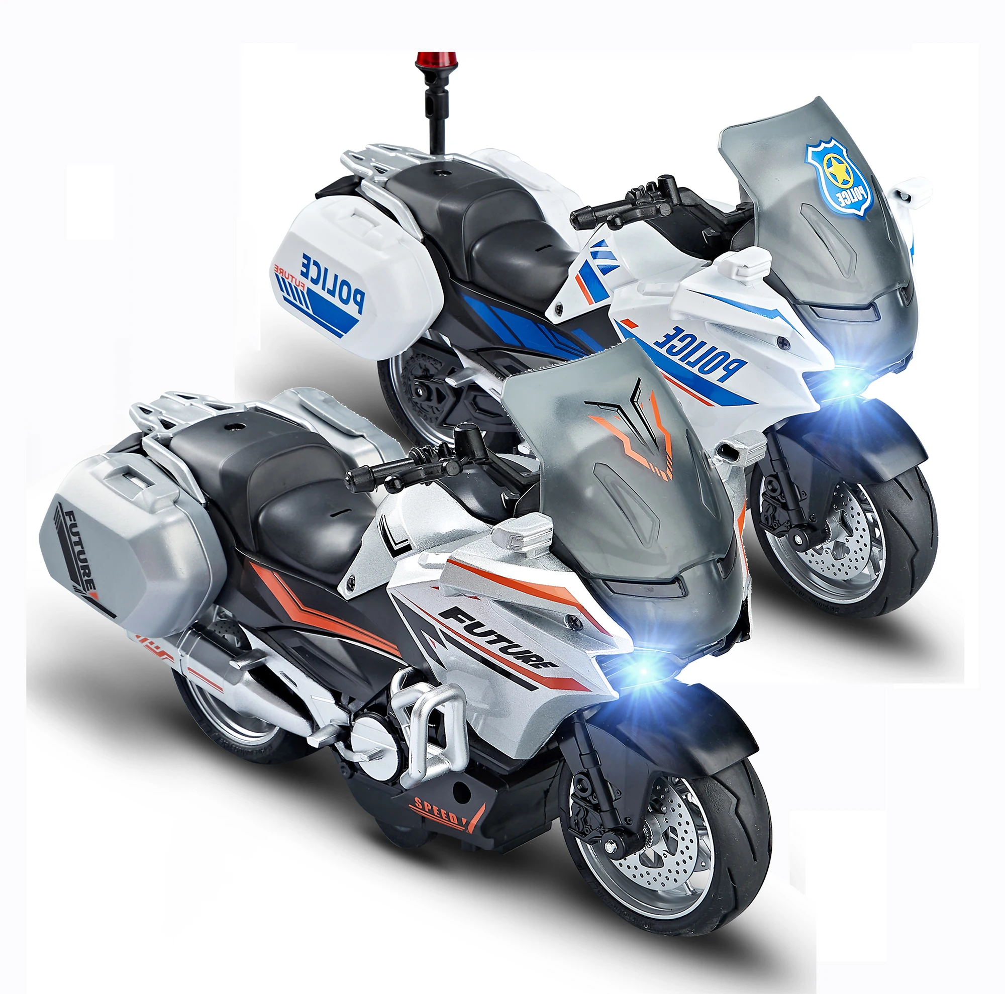 Wholesale Model Toy Motorcycle 1/10 Scale Diecast Alloy Motorcycle Model