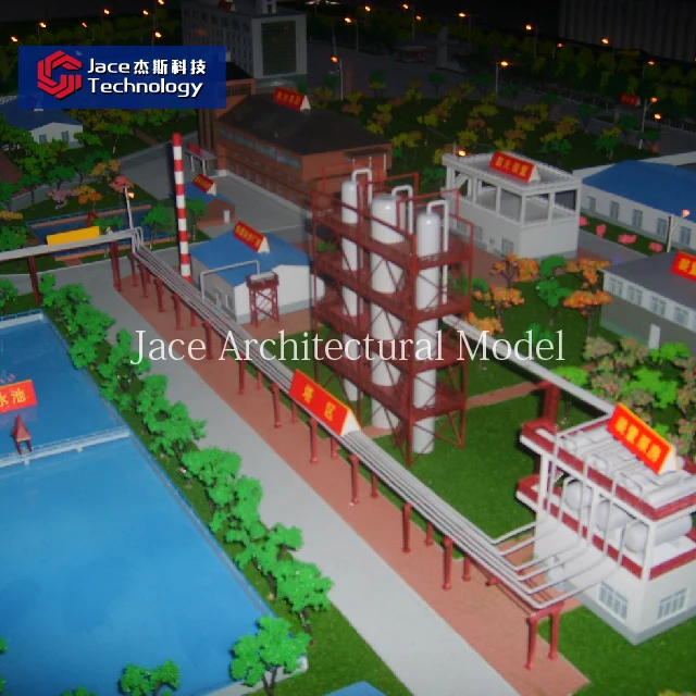
Top Selling 1/144 scale industrial maquette architectural scale model 