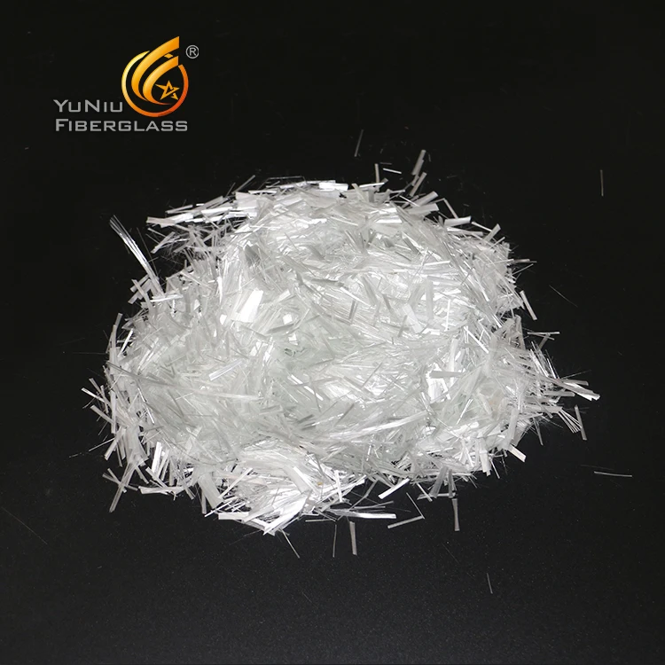 Cheap price chopped strands glass fibre for cement concrete