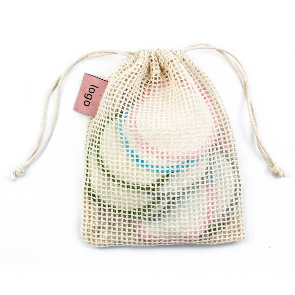 beauty bamboo makeup remover cotton pads zero waste round bamboo reusable cotton pads in mesg bag