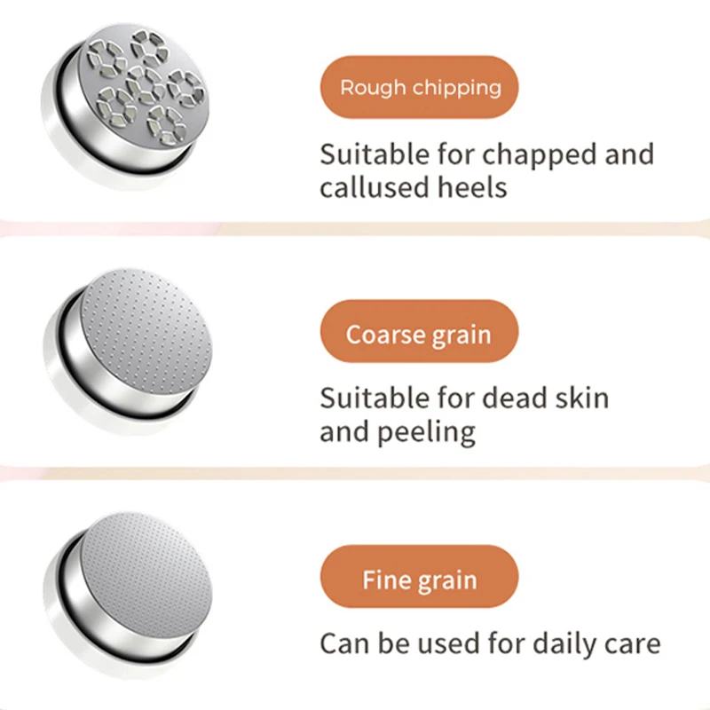 Electric Callus Remover Machine Feet Removes Calluses And Foot Grinder 3 in 1 Electric Pedicure Foot Callus Gel Remover