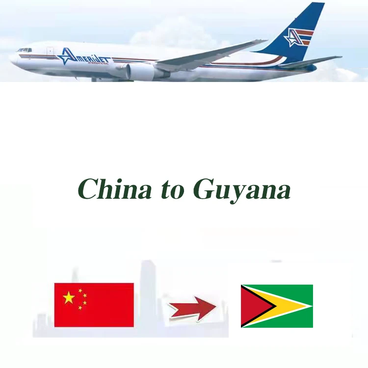 safe and fast for Hong Kong Air Freight door to door to Guyana  (GEO)  from China top 10 freight forwarder