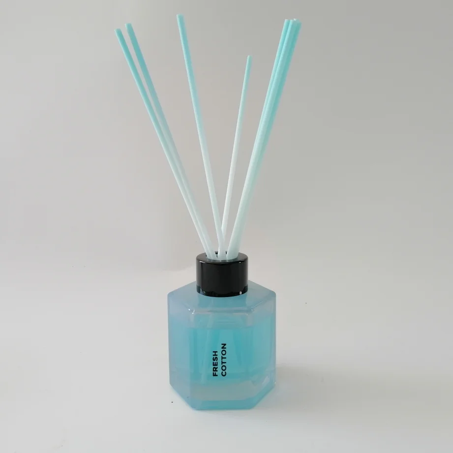 Factory Air Freshener Wholesale Luxury Bottle Glass Reed Diffuser Home Fragrance Gift Set Aroma Bath Room Diffuser Gift Set