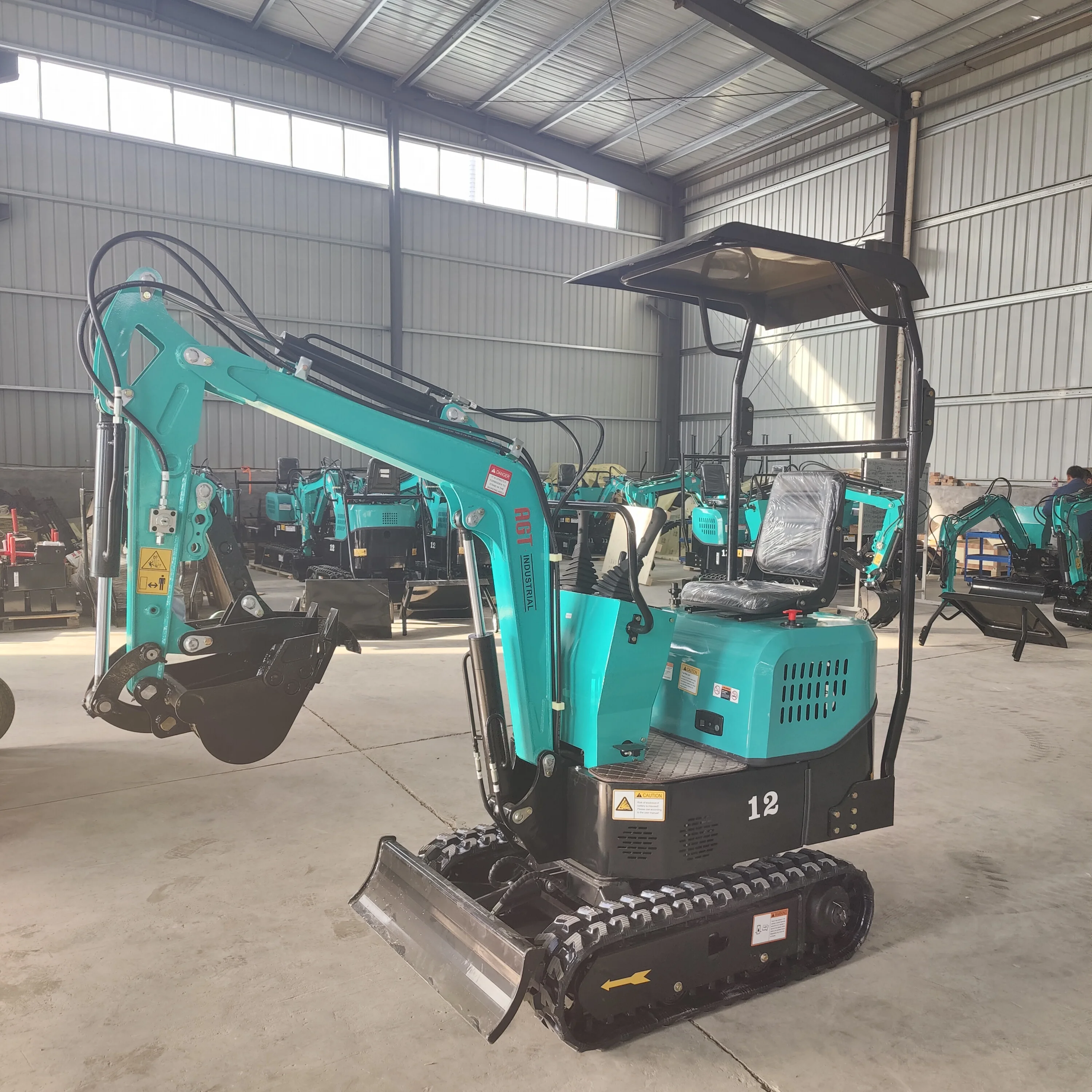 Crawler Digger Excavator Machine Mini Digger 0.8t 1t 1.5t 3t 2t 1 Ton 2.5t Small Excavator