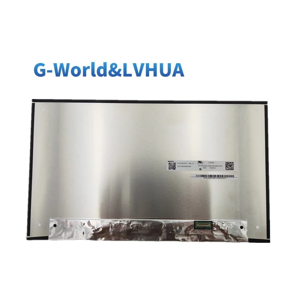 13.3 inch back-fold LCD module for laptop LCD N133HCE-GT4  FHD IPS PCBA bent laptop lcd screen