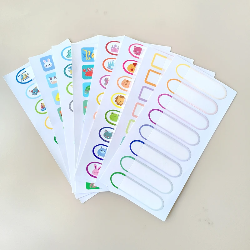 High Quality Baby Bottle Label for daycare kids Name Stickers for School Supplies Waterproof Sippy Cup Lunch Box Pacifier