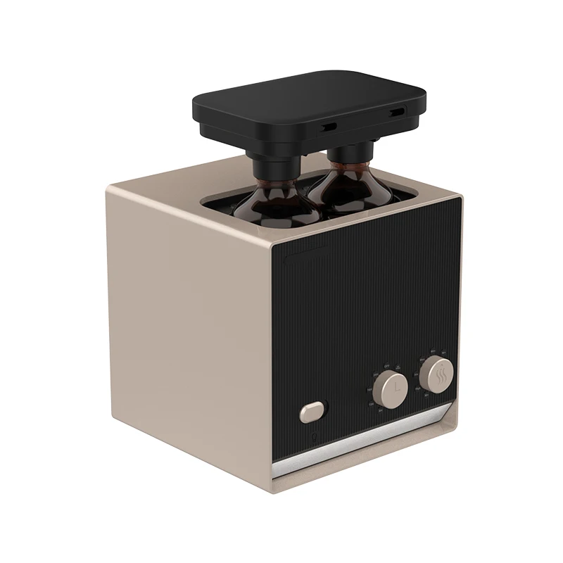 smart crearoma 2024 double bottle design diffuser aroma for household automatic air diffusr dispenser for commercial