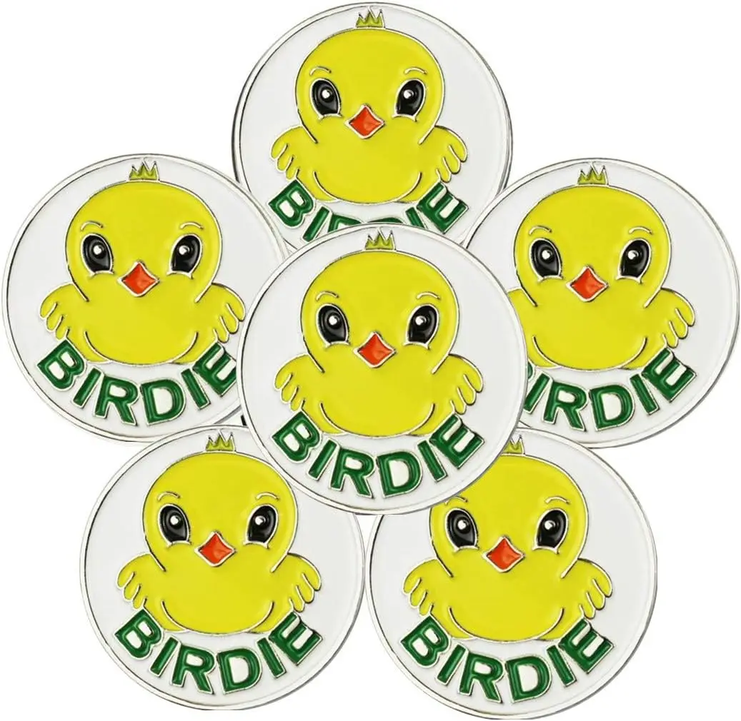 High Quality Custom Logo Zinc Alloy Golf Products Metal Magnetic OEM Golf Ball Marker