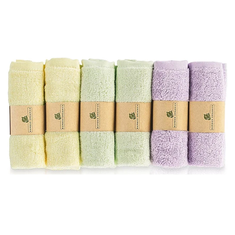 Cotton muslin Baby Drool Bibs Feeding Face Washing Cloth