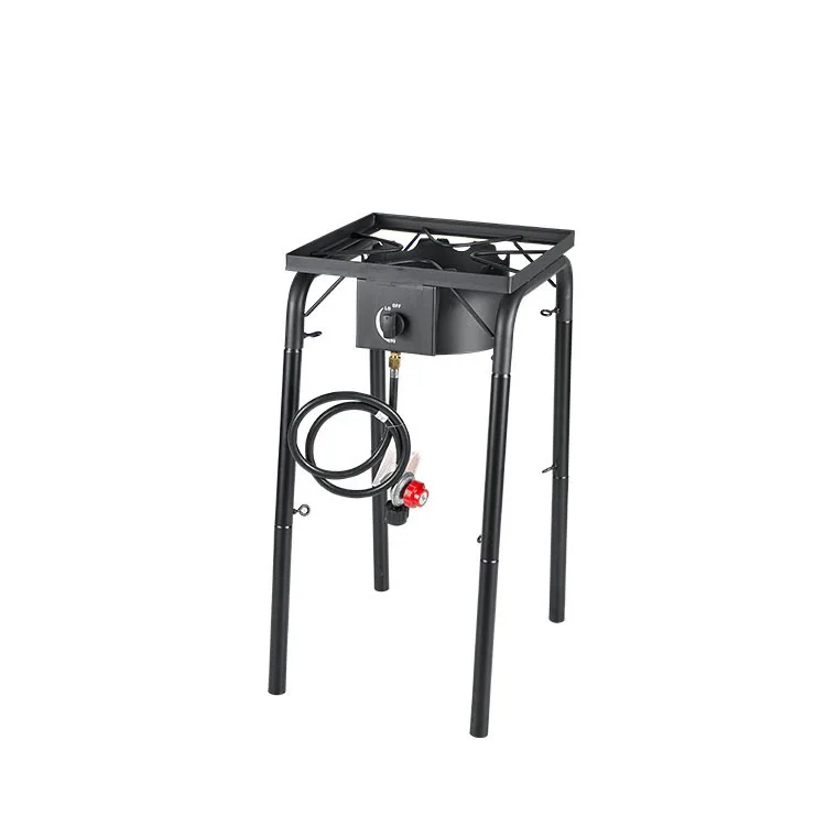 OEM Outdoor BBQ Camping Portable Gas Stove Standing Gas Grill For Picnic Party