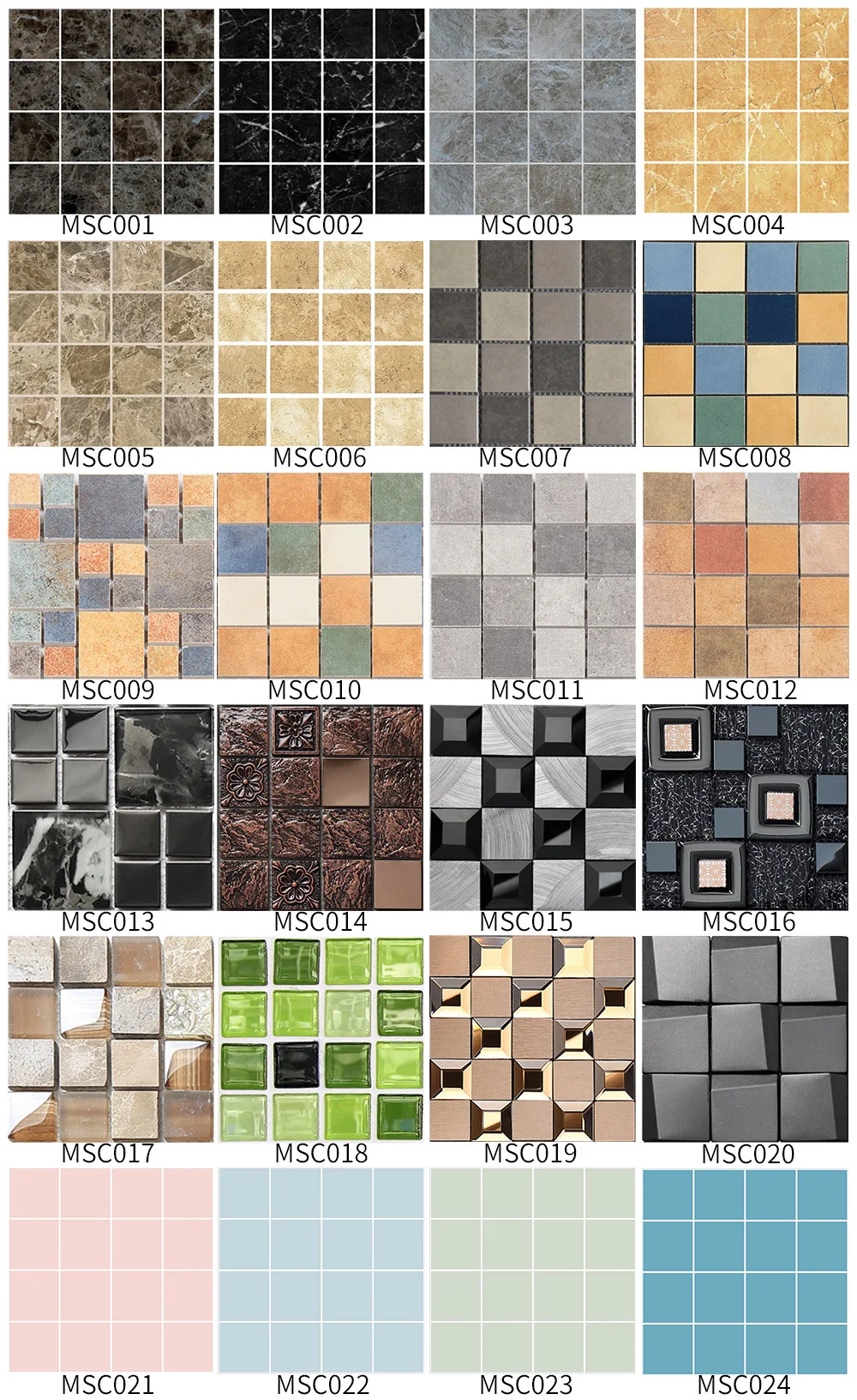 10pcs/set Wall Stickers Exquisite Mosaic Stickers Waterproof 3D Self Adhesive Paster Kitchen Bathroom Tile Decal Decorations