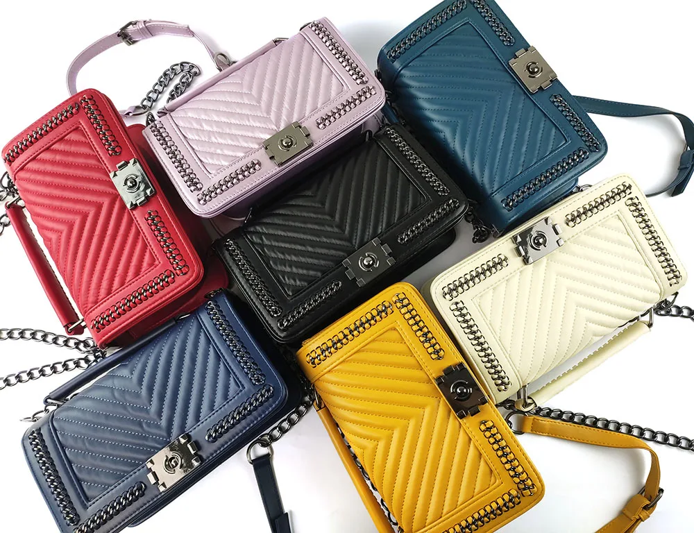 Designer Handbags Famous Brands 2024 PU Leather Wholesale Crossbody Bags Women Handbags