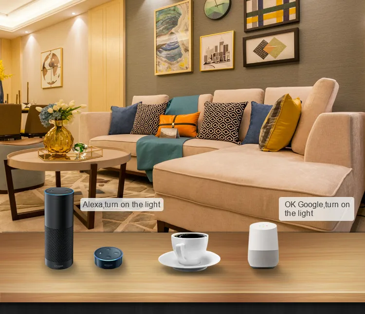  Беспроводной модуль реле Смарт-переключателя 220 В с умным Wi-Fi Alexa Home