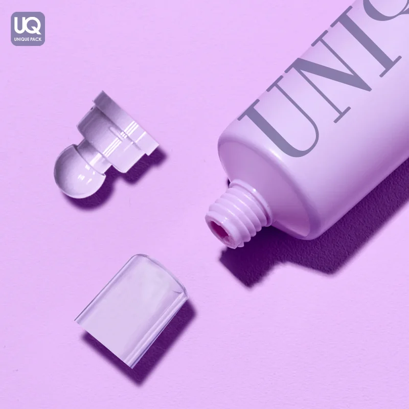 Manufacturer Eco Friendly Recycled Pcr Plastic Soft Squeeze Cosmetic Lotion Cream Packaging Body Lotion Tubes