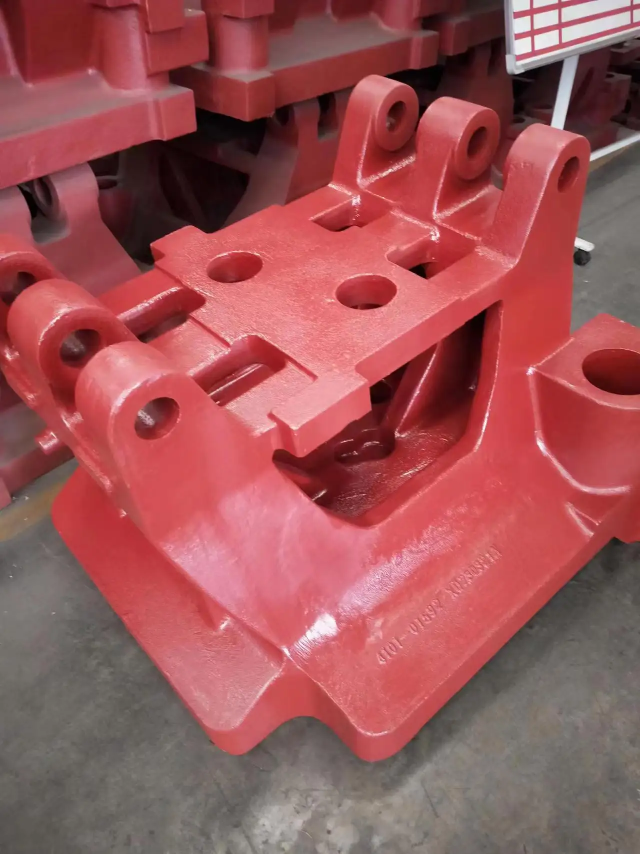 Cast iron Casting mini vertical plastic New rubber Injection blow Molding Machine spare parts