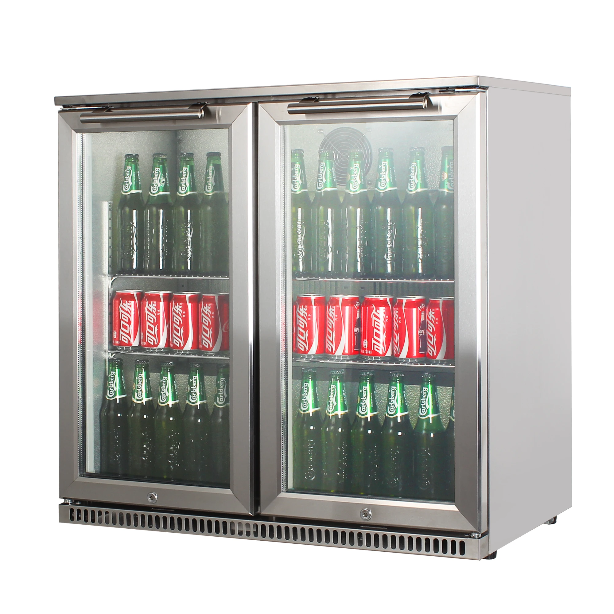 double door Below zero beer cooler fridge