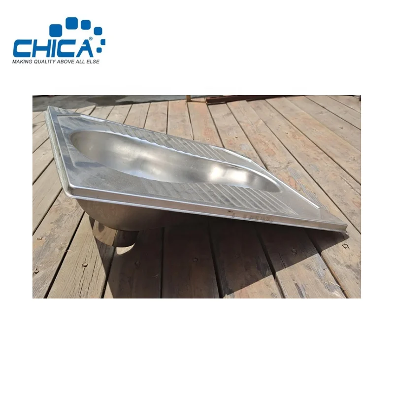  580x450x210mm Хорошее качество домашних Tolet маленькое отверстие из нержавеющей стали WC судно 5845 для оптовой