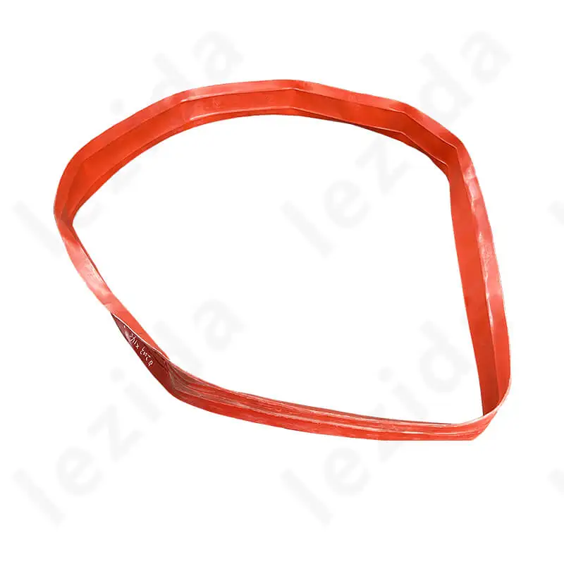 Customized DN2000 Chemical resistance Heat Resistant  vulcanization process Silicon rubber Fabric Compensators