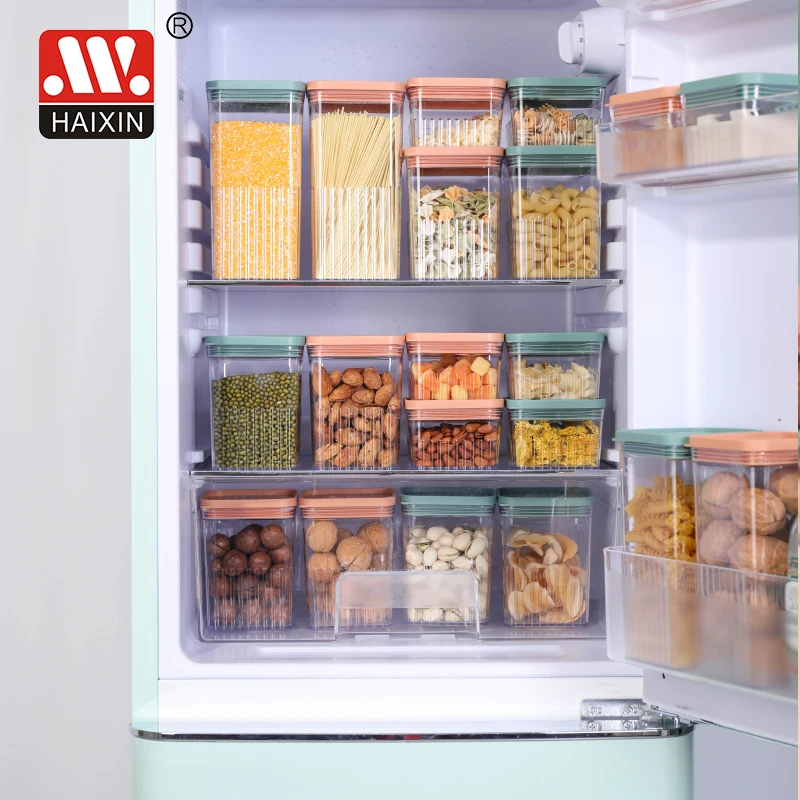 New Arrival Airtight Food Storage Container Stacked Pantry Bin Containers Cereal Flour Organization