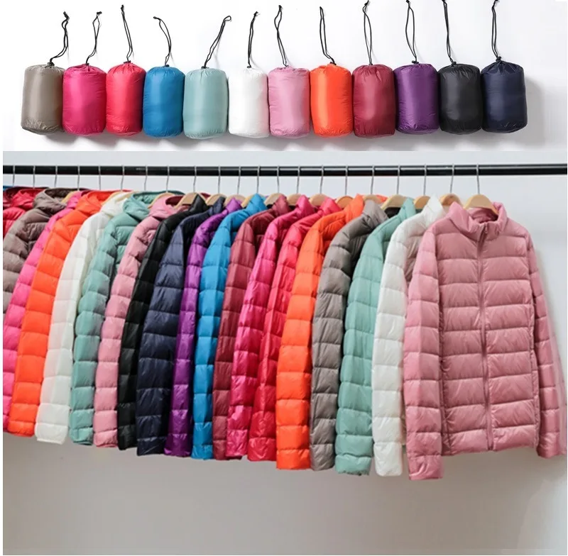 2023 thickened women trench Large size Down jacket fashion slim white duck down coat woman winter coats for ladies